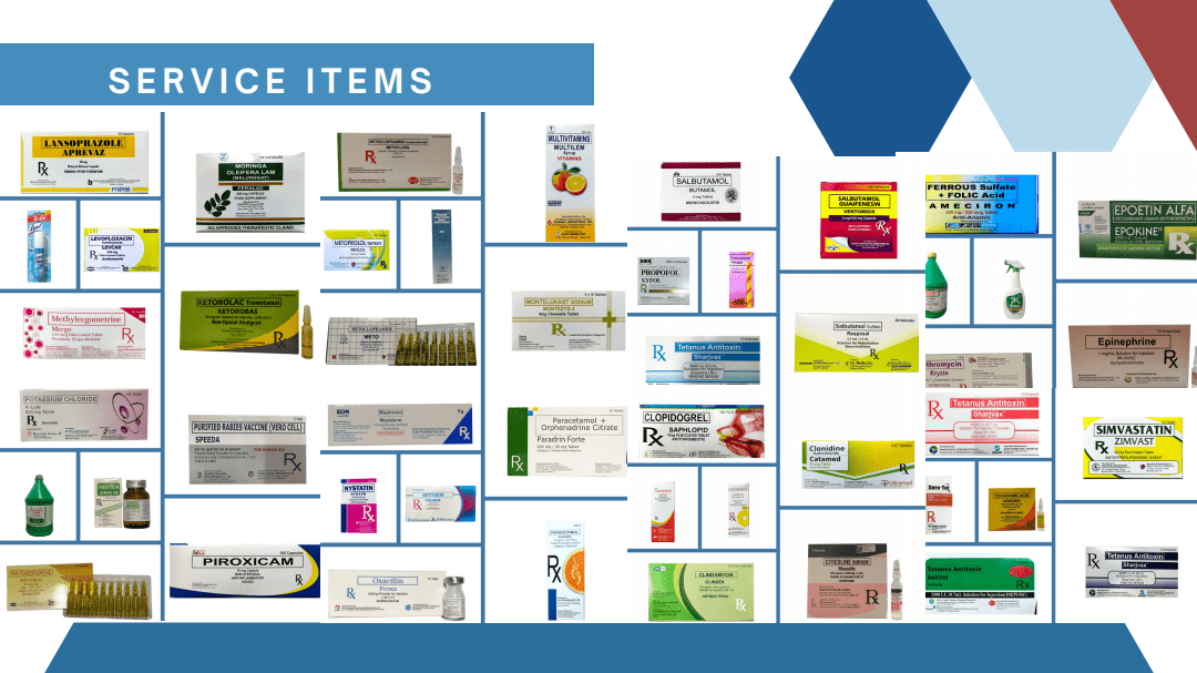 Sanzar Pharmaceuticals Inc - Service Items 2